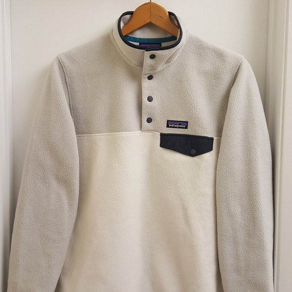 🤩Worn twice patagonia synchilla fleece pullover size women's small - Picture 2 of 4